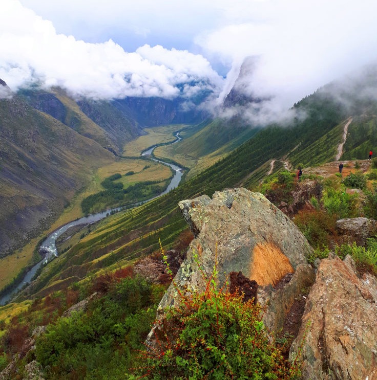 Перевал Кату Ярык и долина Чулышмана